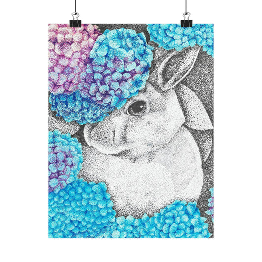 Bunny and Hydrangea